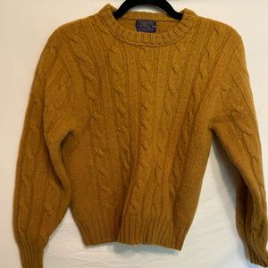 Pendleton sweater.